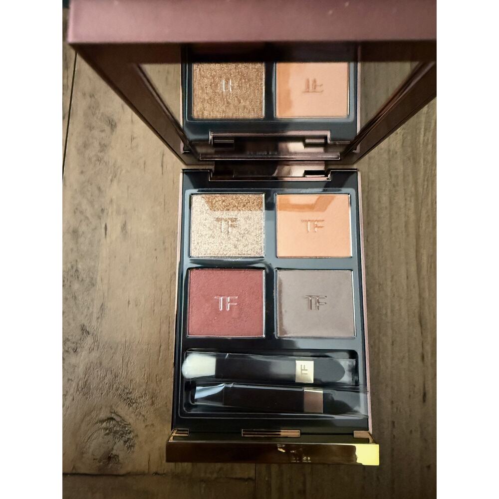 Tom Ford Eye Color Quad Leopard Sun 26 Eyeshadow Palette 9g New in Box Italy